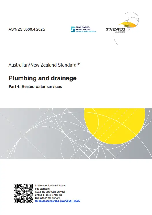 AS NZS 3500.4 - 2025 AS NZS 3500 Part 4