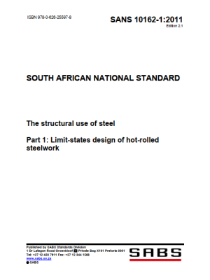Structural Steel Design to SANS 10162:1- 2011
